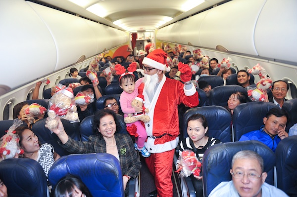 Vietjet thực hiện chuyến bay may mắn mùa Giáng sinh ảnh 1